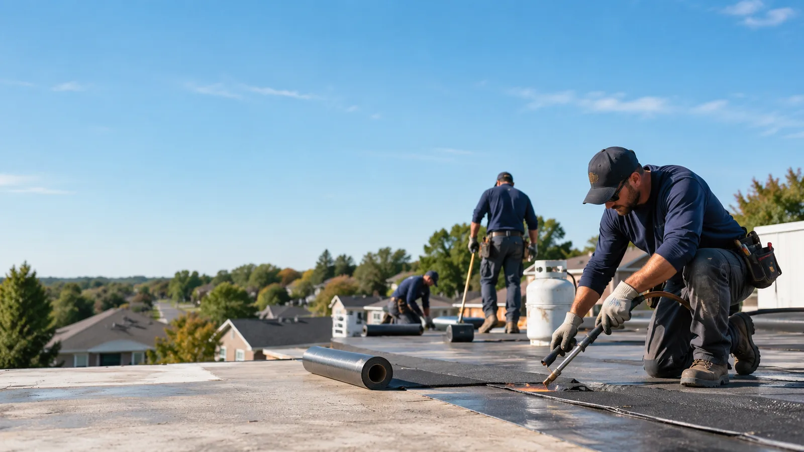 Flat Roof Leak Repair providers in Durant, MS